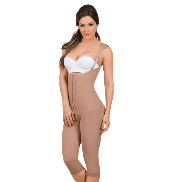 MariaE Fajas 9272 Postoperative Slimming Full Body Shaper Kneelen