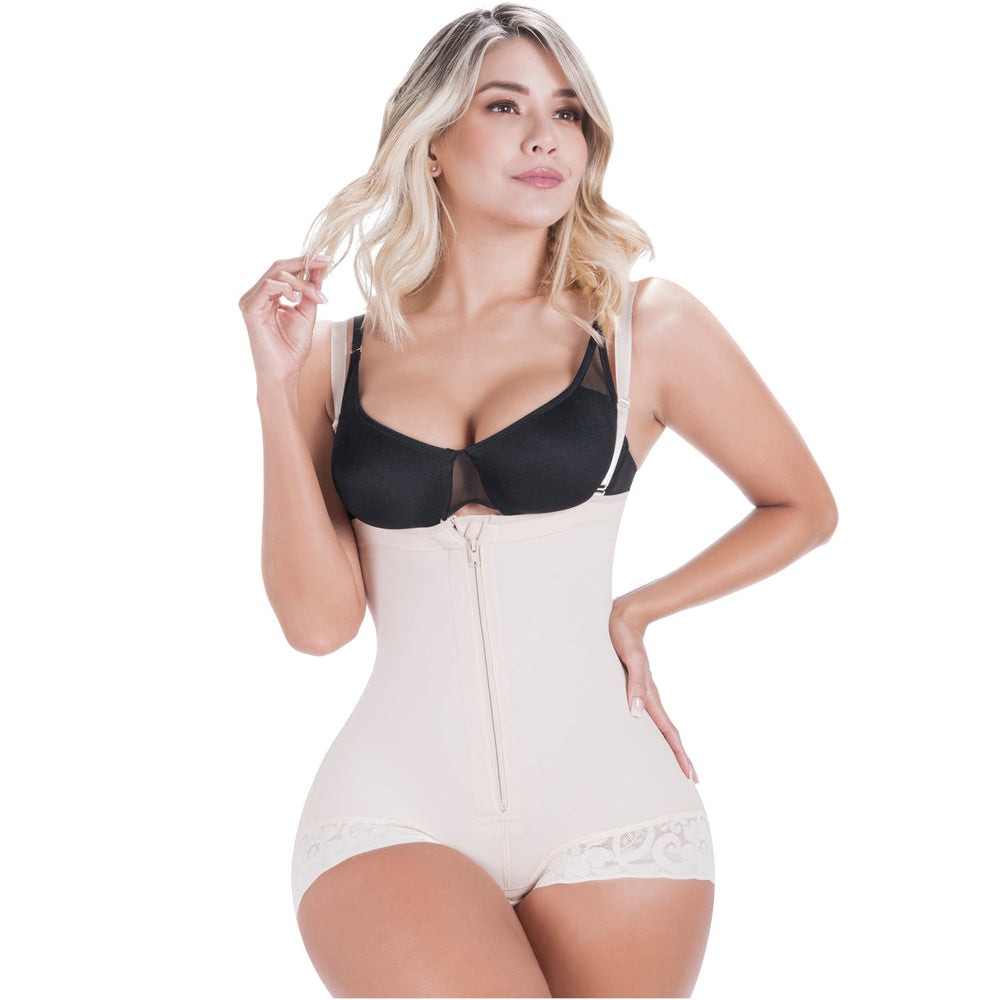 SONRYSE 021ZL | Post Surgery Compression Garment | Tummy Tuck and Lipo | Open bust Panty Shapewear