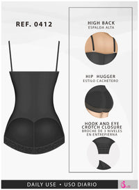 Cargar imagen en el visor de la galería, Fajas Salome 0412 | Strapless Butt Lifting Shapewear Girdle for Dresses | Daily Use Body Shaper - Pal Negocio
