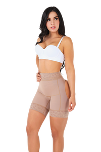 Load image into Gallery viewer, Shorts Butt Enhancer Open Holes
