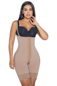 Load image into Gallery viewer, Shorts Bodyshaper Covered Back and Perineal Zipper
