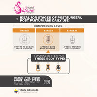 Cargar imagen en el visor de la galería, Fajas Modeladora post parto | Faja sin tirantes de uso diario / Salomé 0215
