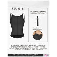 Cargar imagen en el visor de la galería, Fajas Salome 0313 | Waist Trainer Vest Tummy Control Compression Garment for Women | Colombian Body Shaper for Daily Use  - Pal Negocio
