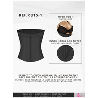Cargar imagen en el visor de la galería, Fajas Salome 0315-1 | Waist Cincher Trainer for Women | Colombian Body Shaper for Daily Use | Powernet - Pal Negocio
