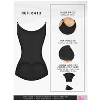 Cargar imagen en el visor de la galería, Fajas Salome 0413| Butt Lifter Tummy Control Shapewear for Women | Open Bust Hiphugger Bodysuit | Powernet - Pal Negocio
