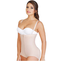 Cargar imagen en el visor de la galería, Fajas Salome 0414 | Strapless Butt Lifter Tummy Control Shapewear for Women | Powernet - Pal Negocio

