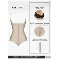 Cargar imagen en el visor de la galería, Fajas Salome 0417 | Open Bust Tummy Control Butt Lifter Shapewear for Women | Hiphugger Daily Use Body Shaper | Powernet - Pal Negocio
