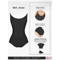 Cargar imagen en el visor de la galería, Fajas Salome 0420 | Hiphugger Body Shaper with Bra | Butt Lifter Tummy Control Shapewear for Women | Powernet - Pal Negocio
