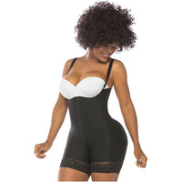 Cargar imagen en el visor de la galería, Fajas Salome 0215 | Postpartum Body Shaper after Pregnancy Girdle | Daily Use Strapless Butt Lifter Shapewear for Dress  - Pal Negocio
