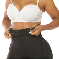 Load image into Gallery viewer, Fajas Salome 0219 | High Waist Compression Shorts for Women | Butt Lifter Capri Shapewear | Powernet - Pal Negocio
