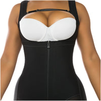 Cargar imagen en el visor de la galería, Fajas Salome 0517 | Post Surgery Stage 1 Butt Lifter Full Bodysuit | Open Bust Knee Length Body Shaper for Women | Powernet - Pal Negocio

