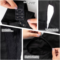 Cargar imagen en el visor de la galería, Fajas Salome 0518 | Stage 1 Post Surgery Bodysuit | Knee Length Full Body Shaper for Women | Powernet - Pal Negocio
