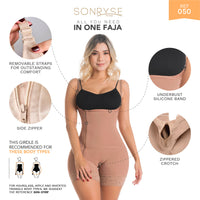 Load image into Gallery viewer, Colombian Postpartum &amp; Post Surgery Shapewear | Open Bust Bodysuit
