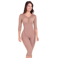 Load image into Gallery viewer, MariaE Fajas 9292 | Tummy Control Postoperative | Full Shapewear with Sleeves
