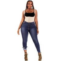 Load image into Gallery viewer, Faja control abdomen y levantamiento de glúteos,para cadera ancha y cintura pequeña hasta la mitad del muslo | 098
