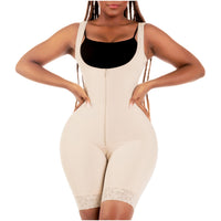 Load image into Gallery viewer, Bling Shapers 099 | Ideal Body Shaper | Zipper Open Bust Bodyshaper | Postpartum Bodysuit
