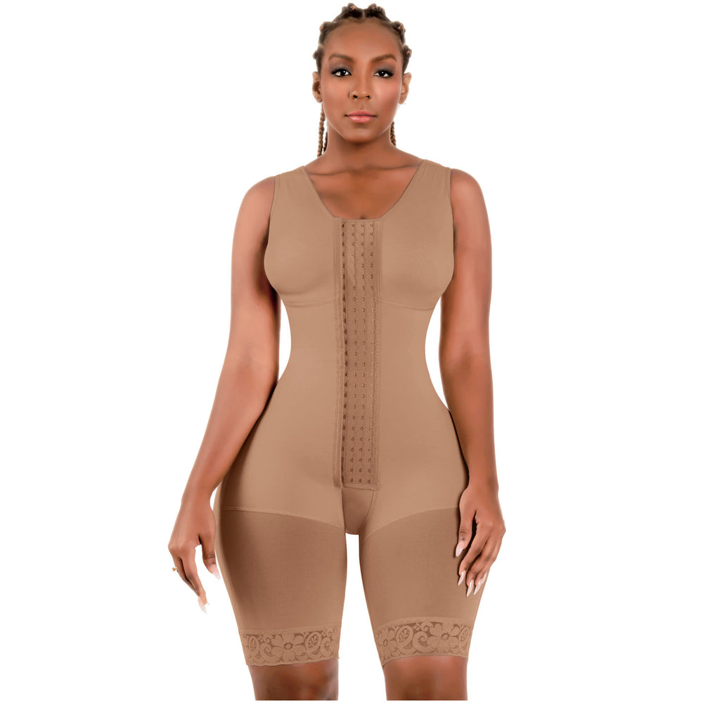 Bling Shapers 553BF | Tummy Control Shapewear | Adjustable 3-row Hooks | Butt Lifter Thigh Slimming Body Shaper