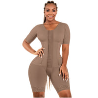 Load image into Gallery viewer, Stretchable Full Body Shaper with Sleeves | 3 in 1 Post Surgery Firm Control Garment
