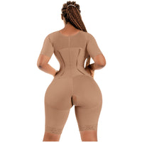 Load image into Gallery viewer, Stretchable Full Body Shaper with Sleeves | 3 in 1 Post Surgery Firm Control Garment
