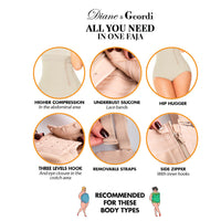 Load image into Gallery viewer, Butt Lifting Shapewear | Strapless Postpartum and Daily Use Girdle | 2405F
