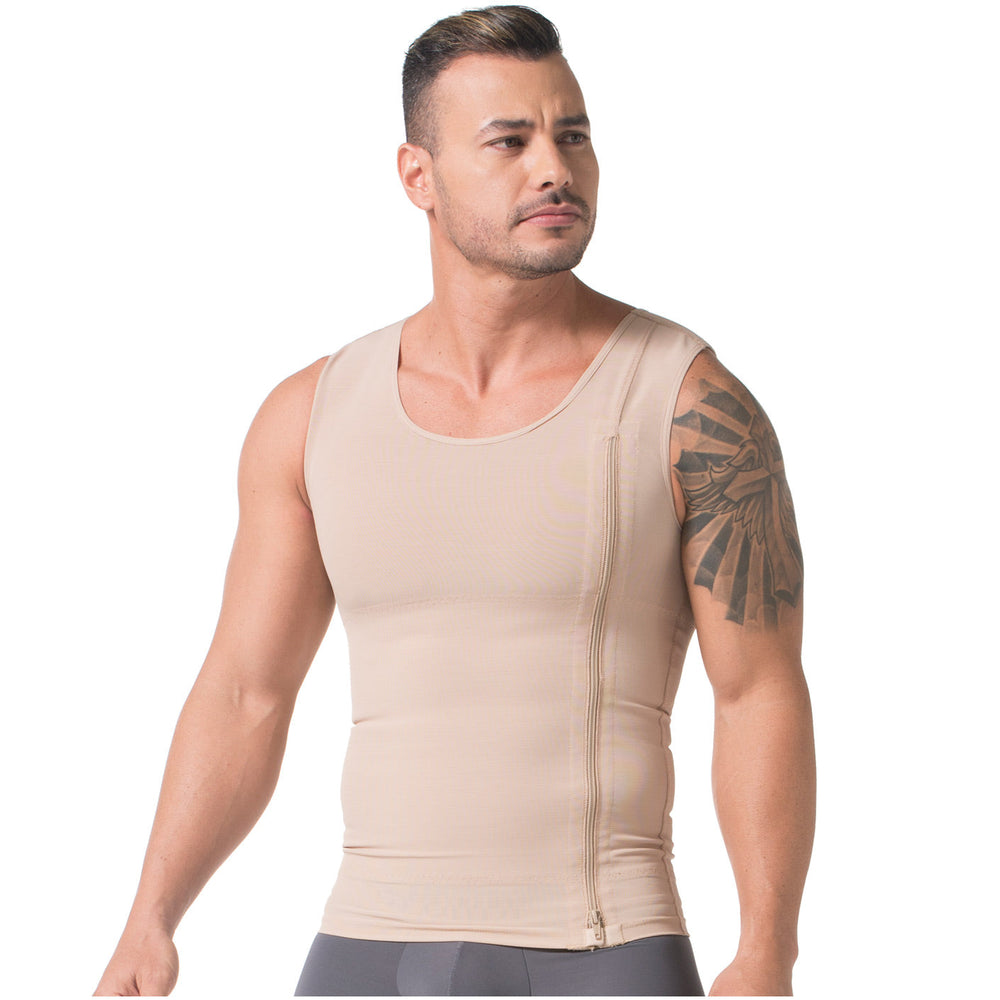 Buy Fajas Colombianas Salome Vest for Men High Compression Chaleco
