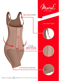 Load image into Gallery viewer, Fajas MariaE FQ100 | Colombian Body Shaper | Tummy Control Shapewear | Post Surgery Girdle
