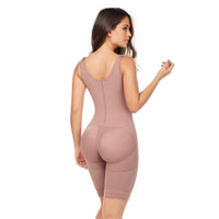 Load image into Gallery viewer, Fajas MariaE FQ111 | Colombian Fajas Knee Length Body Shaper | Post Surgery Liposuction Recovery | Lipo Compression Garment
