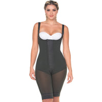 Load image into Gallery viewer, Fajas MariaE FQ111 | Colombian Fajas Knee Length Body Shaper | Post Surgery Liposuction Recovery | Lipo Compression Garment
