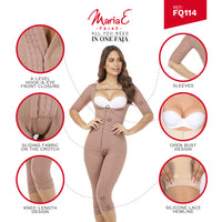 Cargar imagen en el visor de la galería, Faja Post quirúrgica  hasta la rodilla / MaríaE FQ114
