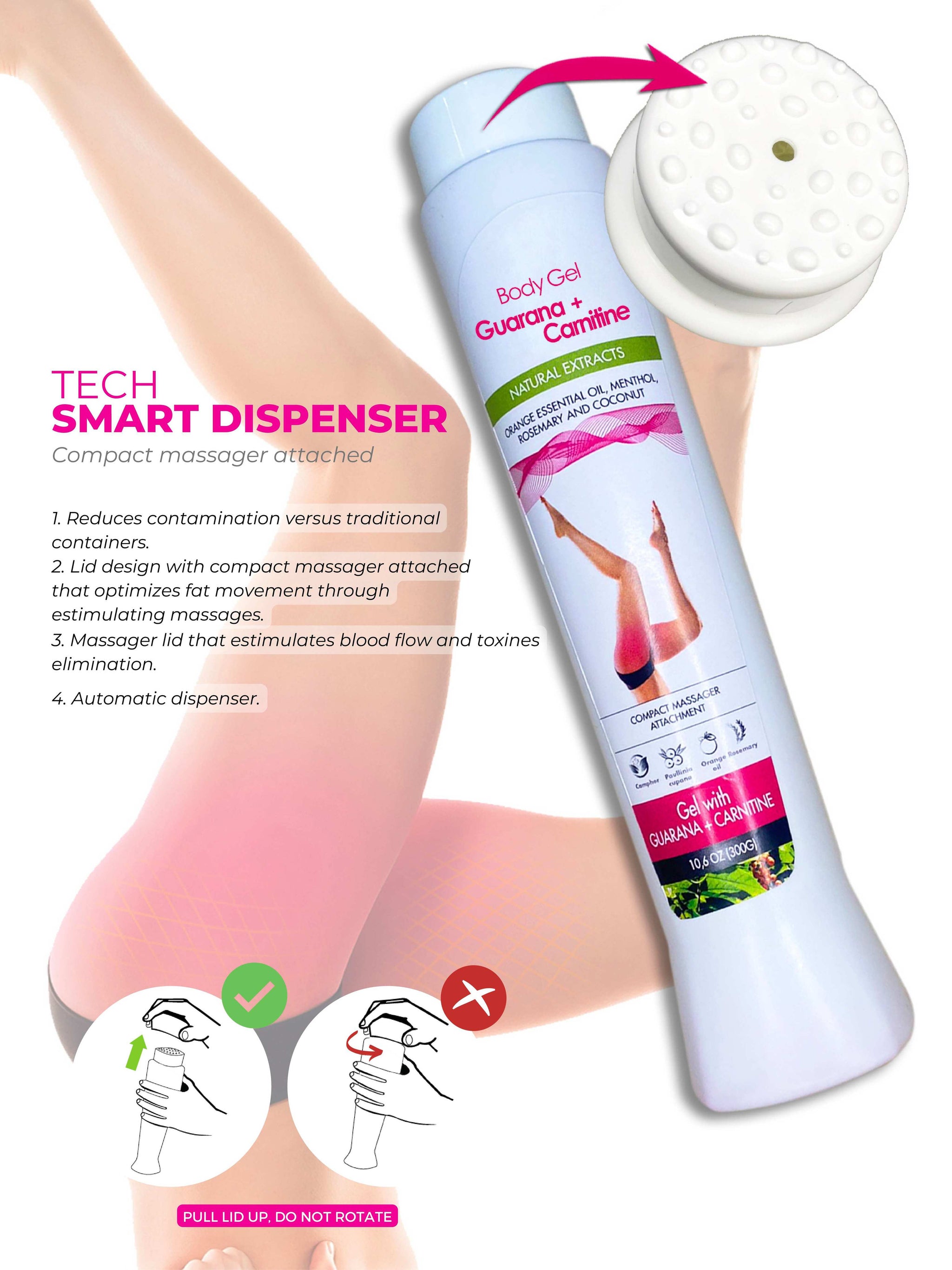 Geles Adelgazantes - Gel Corporal Guaraná + Carnitina