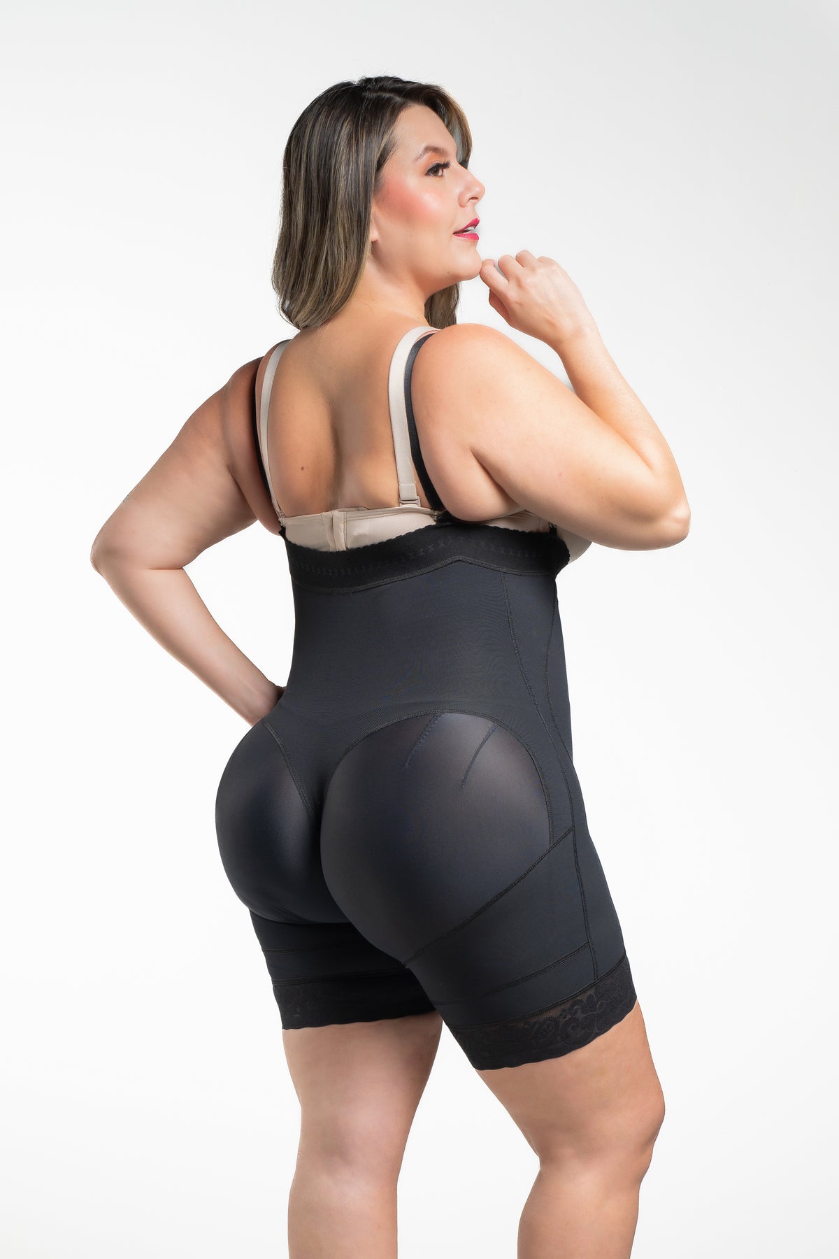 Strapless Butt Lifting Girdle - Mid Tight | HS1018