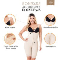 Cargar imagen en el visor de la galería, Faja de cuerpo completo con realce de glúteos y control de abdomen /SONRYSE 097ZF
