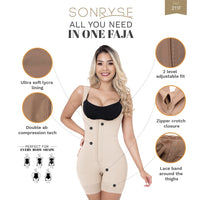 Load image into Gallery viewer, SONRYSE | Post Surgery Bodyshaper Bodysuit.
