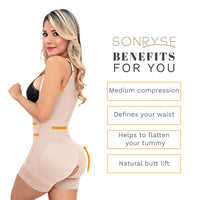 Cargar imagen en el visor de la galería, Faja con relace de glúteos y control de abdomen/ SONRYSE 066
