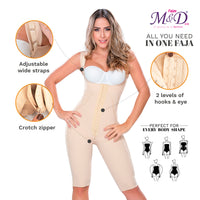 Cargar imagen en el visor de la galería, Faja post quirúrgica de cuerpo completo,moldeadora / MYD 0879
