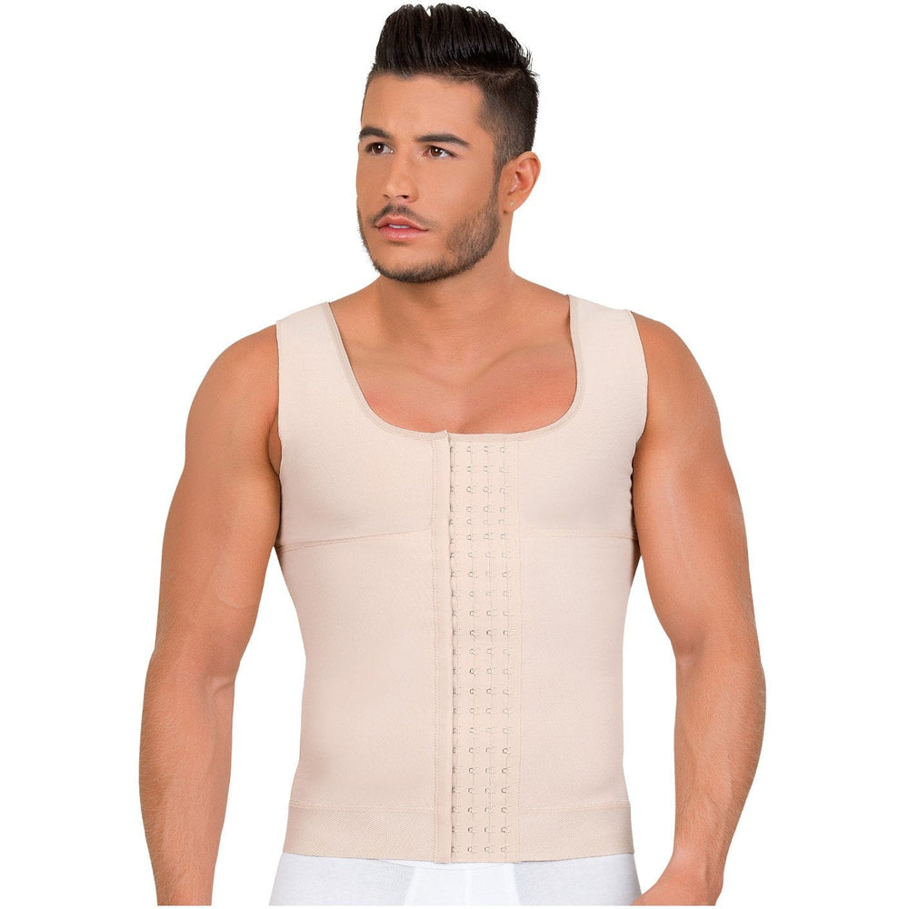 Men's Vest with Zipper Compression Mens Faja Colombian – Karina