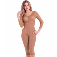 Load image into Gallery viewer, MariaE Fajas 9292 | Tummy Control Postoperative | Full Shapewear with Sleeves
