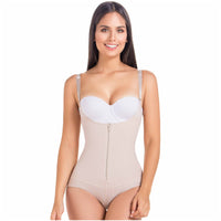 Load image into Gallery viewer, MariaE Fajas 9415 | Slimming Bodysuit | Women Thong Sleeveless Shaping Lace Shapewear
