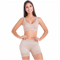 Load image into Gallery viewer, Fajas MariaE FU100 | Medium Compression Butt Lifting Shapewear Shorts
