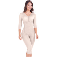 Load image into Gallery viewer, MariaE Fajas 9292 | Tummy Control Postoperative | Full Shapewear with Sleeves
