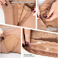 Load image into Gallery viewer, Fajas MariaE 9633 | Postpartum Boyshort Body | Strapless with Side Zipper
