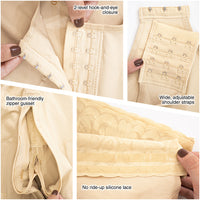 Load image into Gallery viewer, Post Surgery Body Shaper Bodysuit | Tummy Control Butt Lifter Mid Knee Shapewear | Fajas MYD 0065
