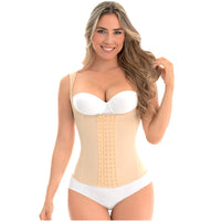 Cargar imagen en el visor de la galería, Fajas MYD C-4055 | Compression Tummy Tuck Vest Girdle | Open Bust Shapeweaer
