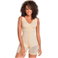 Load image into Gallery viewer, Fajas MYD 0029 | High Compression Mid Thigh Body Shaper | Post Surgical Garment Bodyshaper
