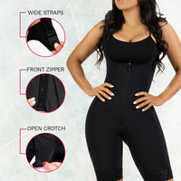 Load image into Gallery viewer, Ideal Body Shaper | Zipper Open Bust Bodyshaper | Postpartum Bodysuit | 099
