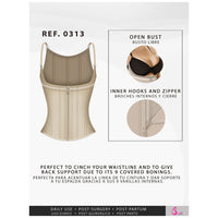 Load image into Gallery viewer, Colombian Waist Trainer Vest | Tummy Control Compression Garment | Colombian Faja Body Shaper | Fajas Salome
