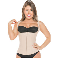 Load image into Gallery viewer, Fajas Salome 0314 | Colombian Waist Trainer Cincher | Open bust and Wide Straps
