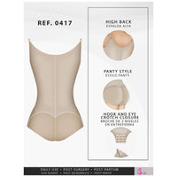 Load image into Gallery viewer, Fajas Salome 0417 | Open Bust Tummy Control Panty Butt Lifter Shapewear | Hiphugger Daily Use
