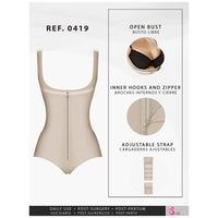 Load image into Gallery viewer, Fajas Salome 0419 | Butt Lifting &amp; Tummy Control Shapewear Girdle | Body Shaper for Daily Use
