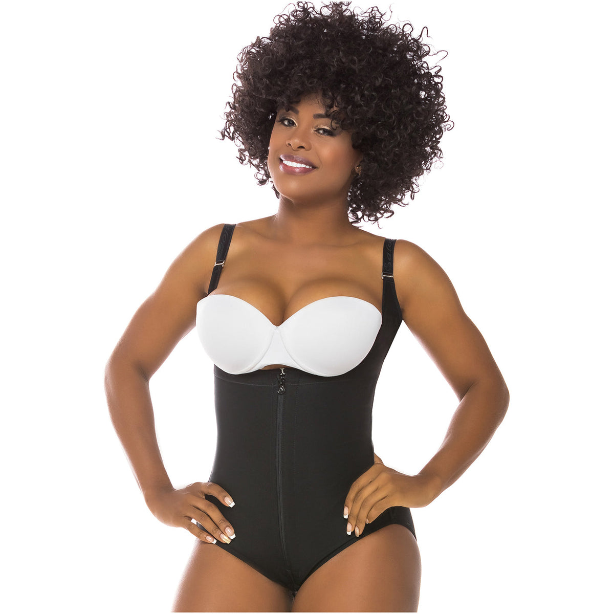 Fajas Salome 0417 | Open Bust Tummy Control Panty Butt Lifter Shapewear | Hiphugger Daily Use